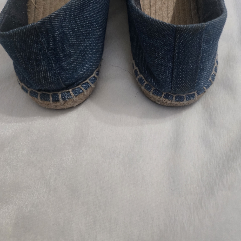 Tory Burch Blue and Black Espadrilles - Picture 5 of 7